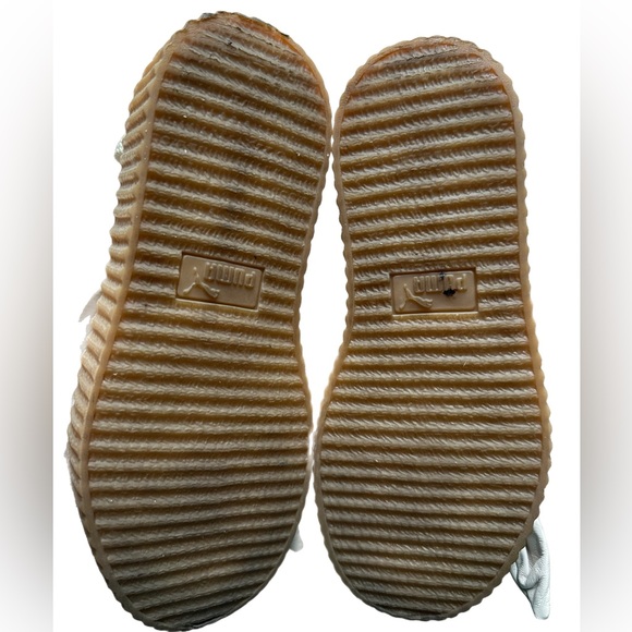 Puma X Fenty Rihanna Bow Creeper Sandal Color Oatmeal Size 6.5 - Picture 5 of 10